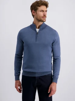 Pierre Cardin Herren Pullover in blau - Ärmel: langarm