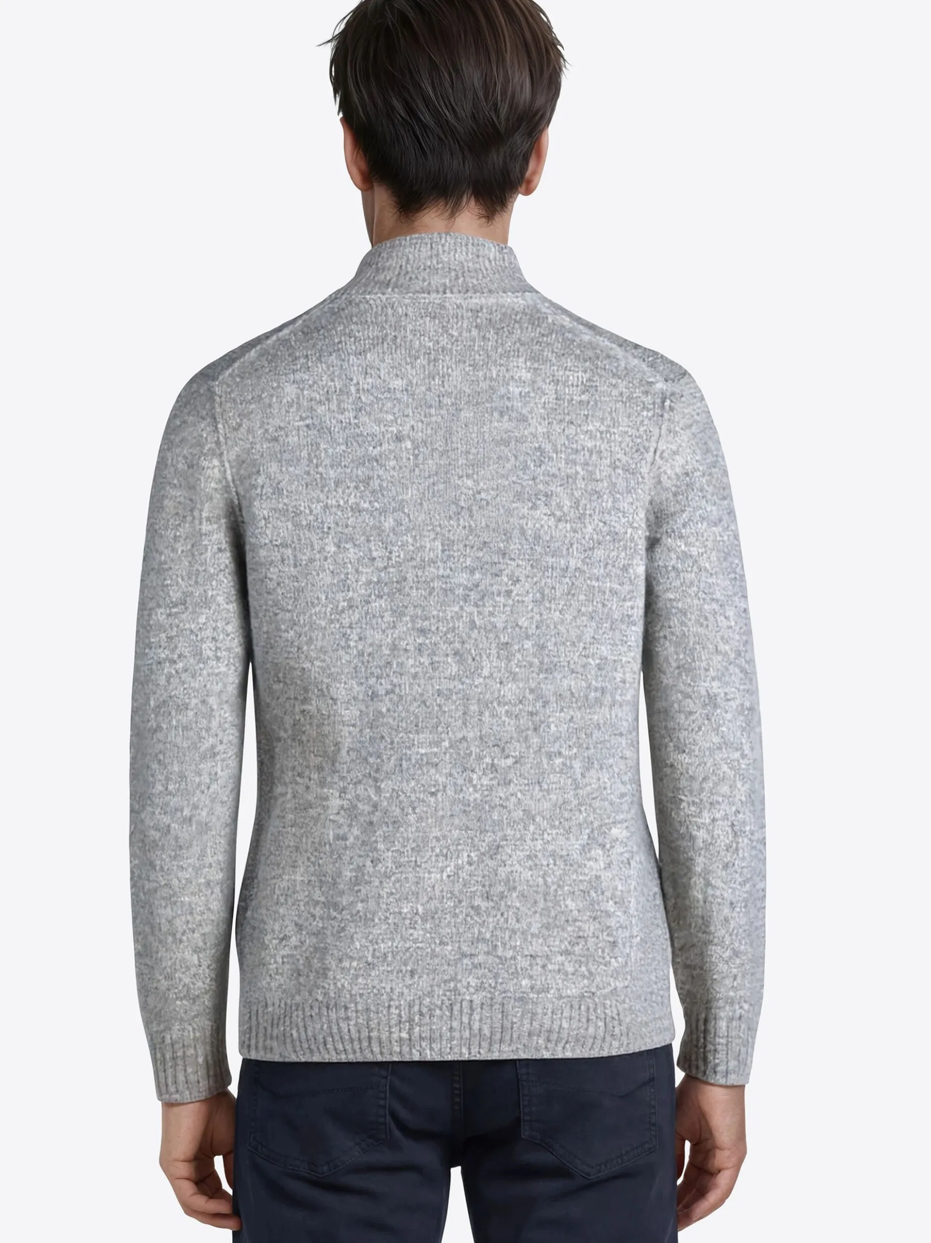 Pierre Cardin Herren Pullover in grau - Ärmel: langarm