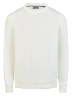 Pierre Cardin Herren Pullover in weiß - Ärmel: langarm