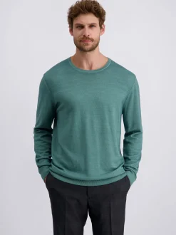 Pierre Cardin Herren Pullover in grün - Ärmel: langarm