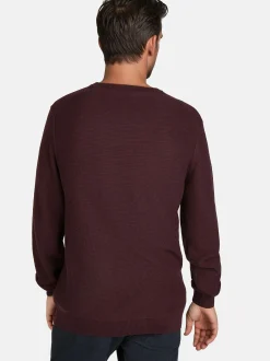 Pierre Cardin Herren Pullover in rot - Ärmel: langarm