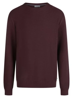 Pierre Cardin Herren Pullover in rot - Ärmel: langarm