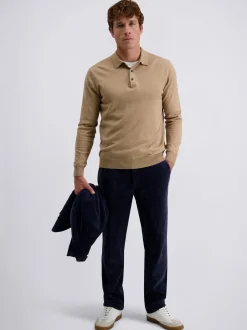 Pierre Cardin Herren Pullover in beige - Ärmel: langarm