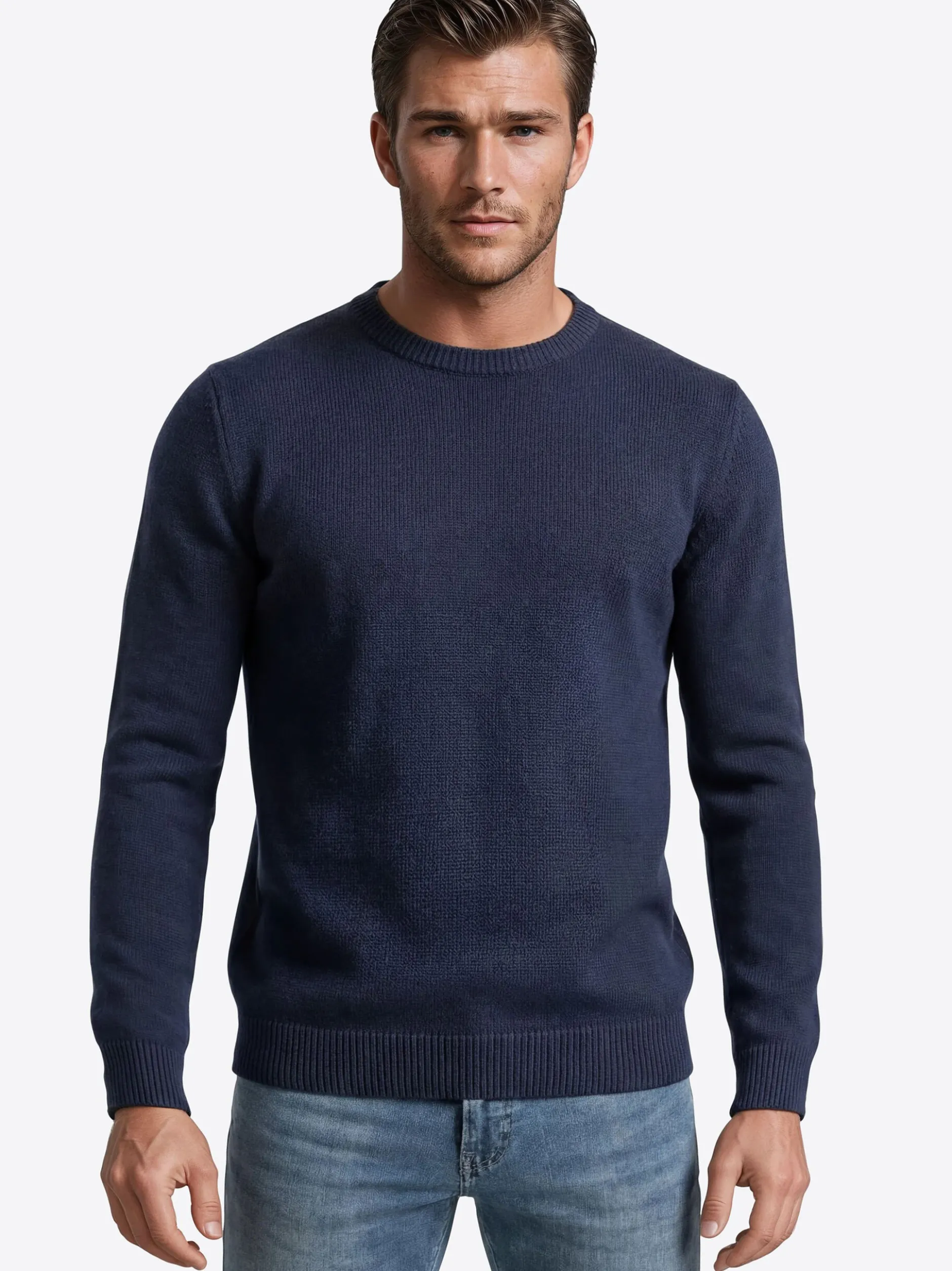 Pierre Cardin Herren Pullover in blau - Ärmel: langarm