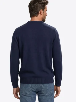 Pierre Cardin Herren Pullover in blau - Ärmel: langarm