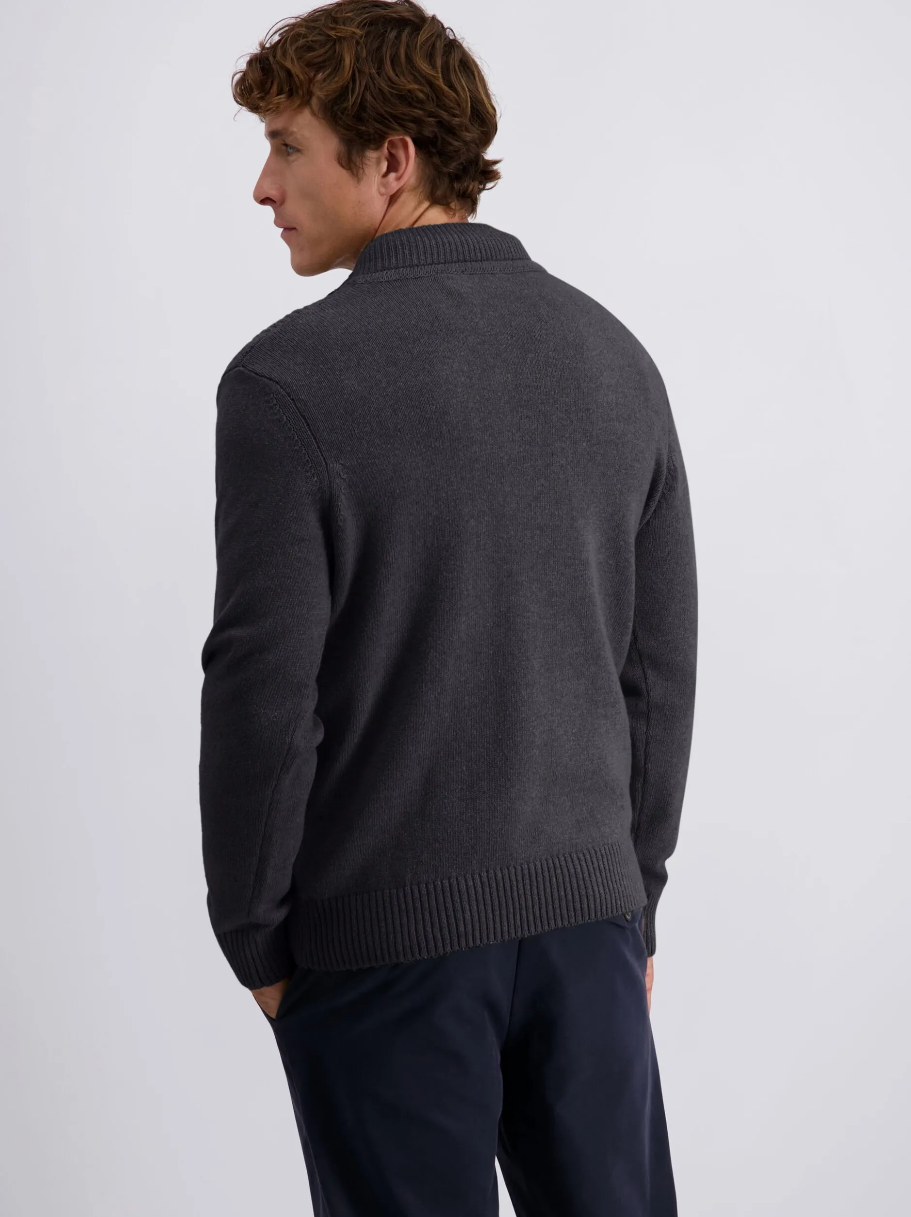 Pierre Cardin Herren Pullover in anthrazit