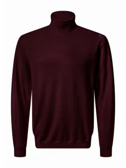 Pierre Cardin Herren Rollkragenpullover in rot