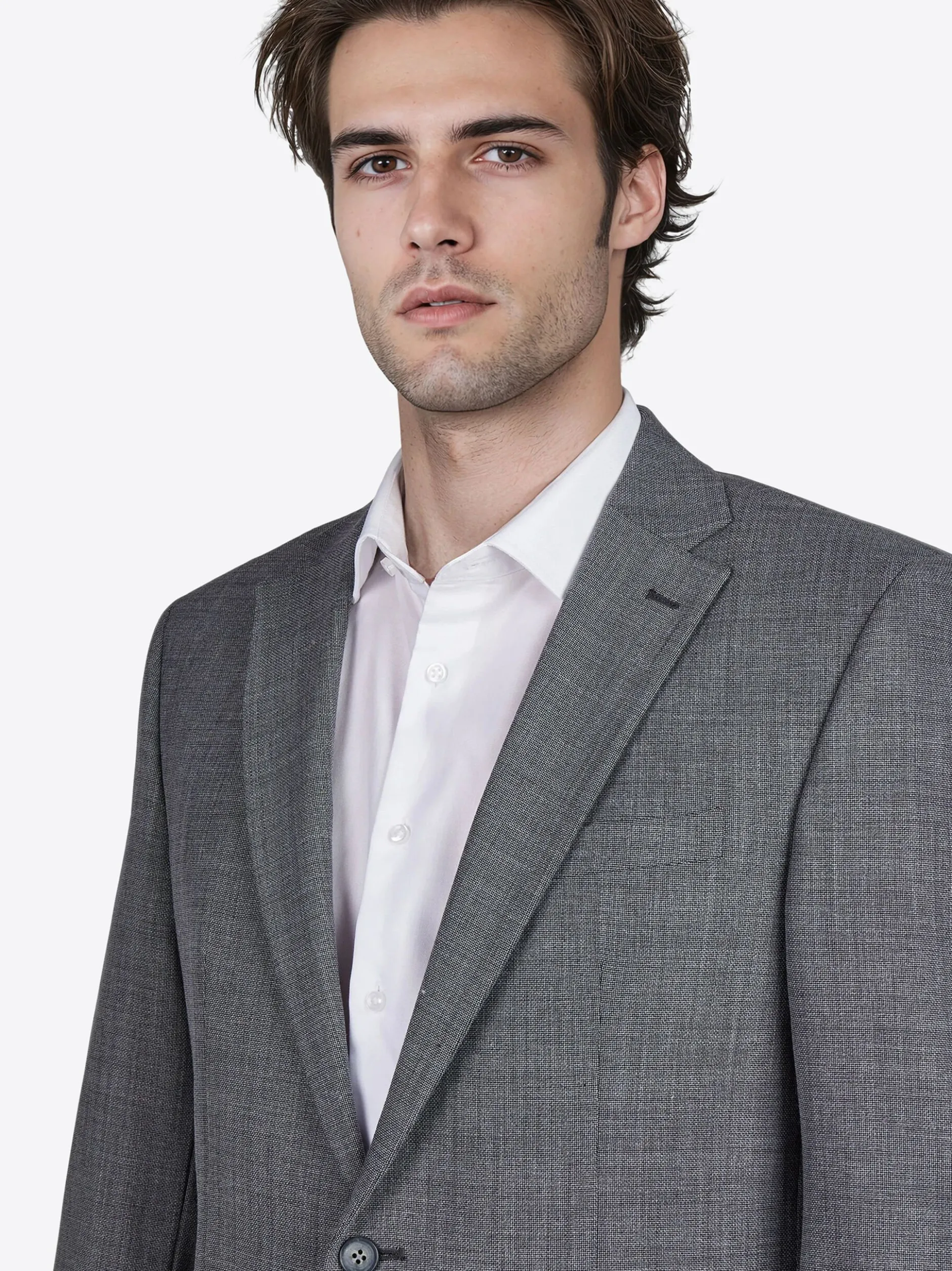 Pierre Cardin Herren Sakko Grant in grau