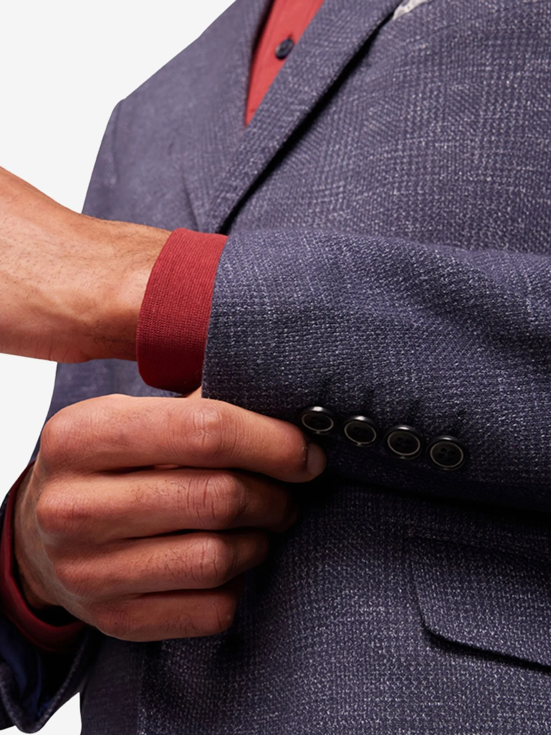 Pierre Cardin Herren Sakko Lucas in blau