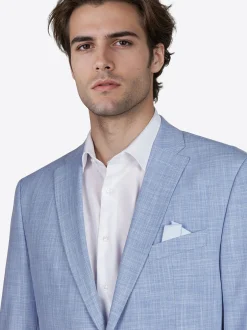 Pierre Cardin Herren Sakko Michel in hellblau