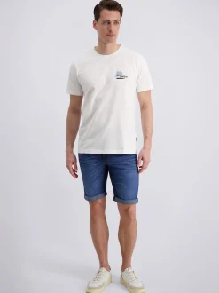 Pierre Cardin Herren Shorts - Lyon in blau - Länge: kurz