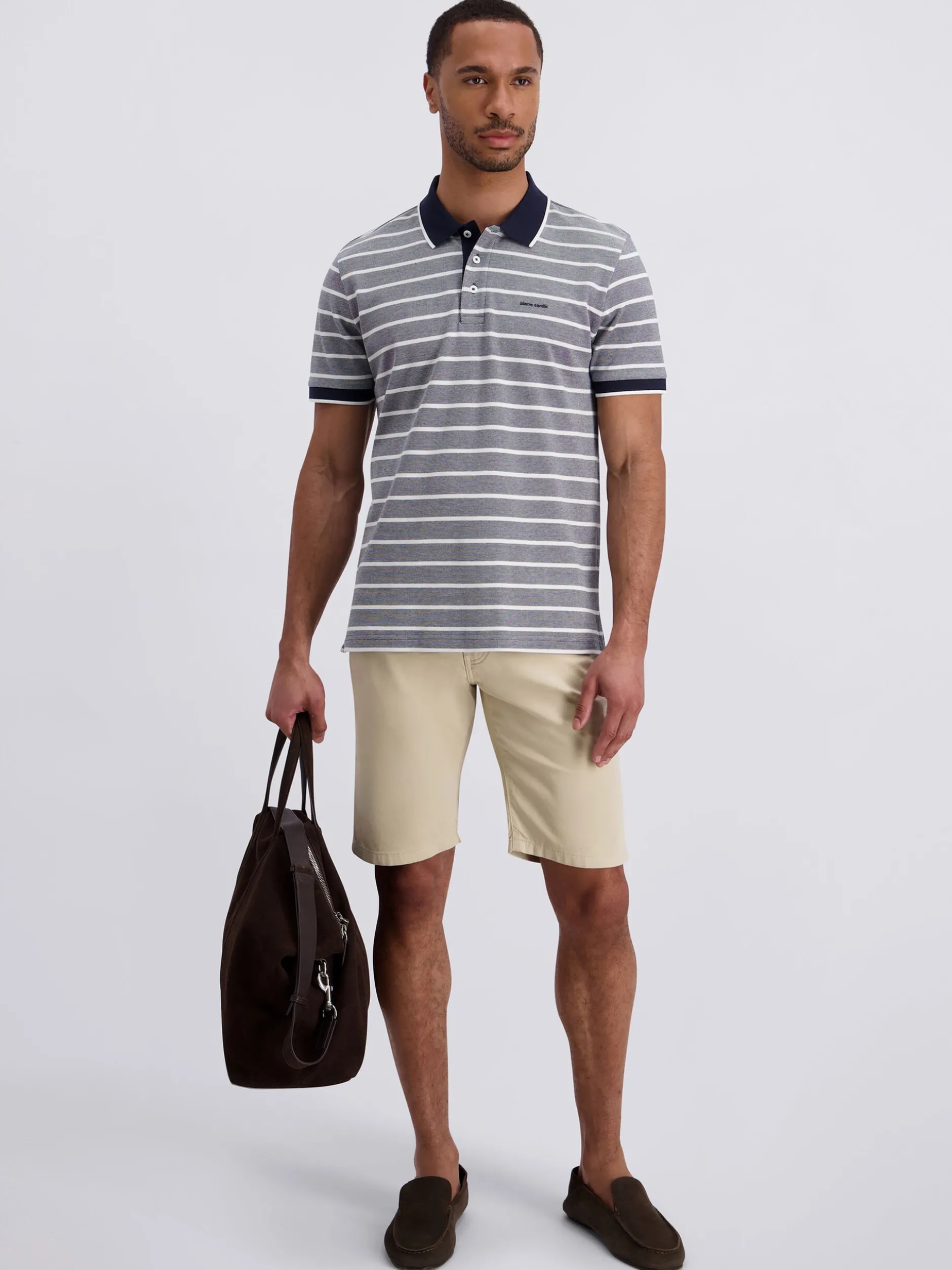 Pierre Cardin Herren Shorts Sisteron in beige