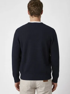 Pierre Cardin Herren Strickjacke in blau