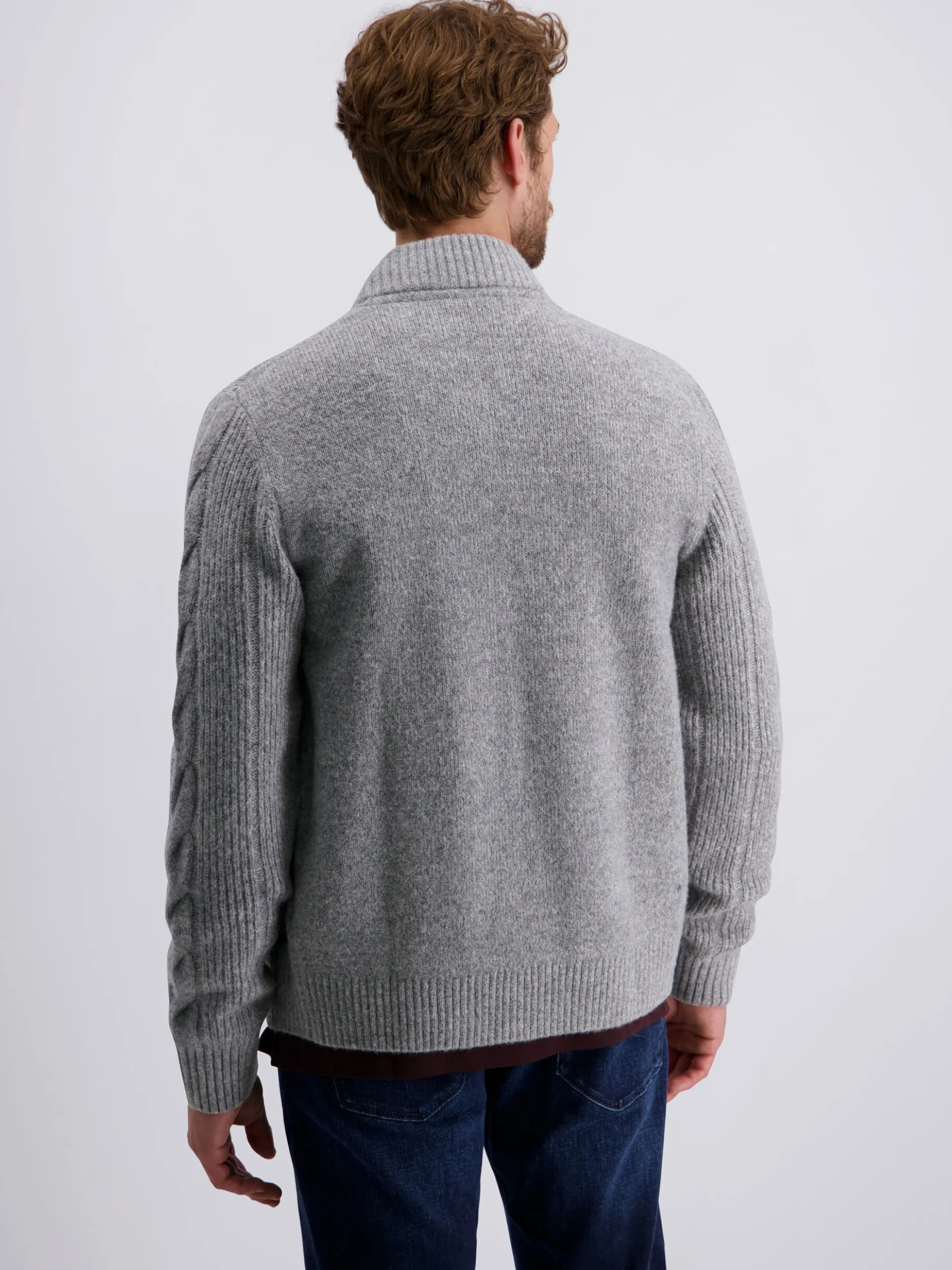 Pierre Cardin Herren Strickjacke in marine