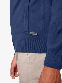 Pierre Cardin Herren Strickjacke in blau