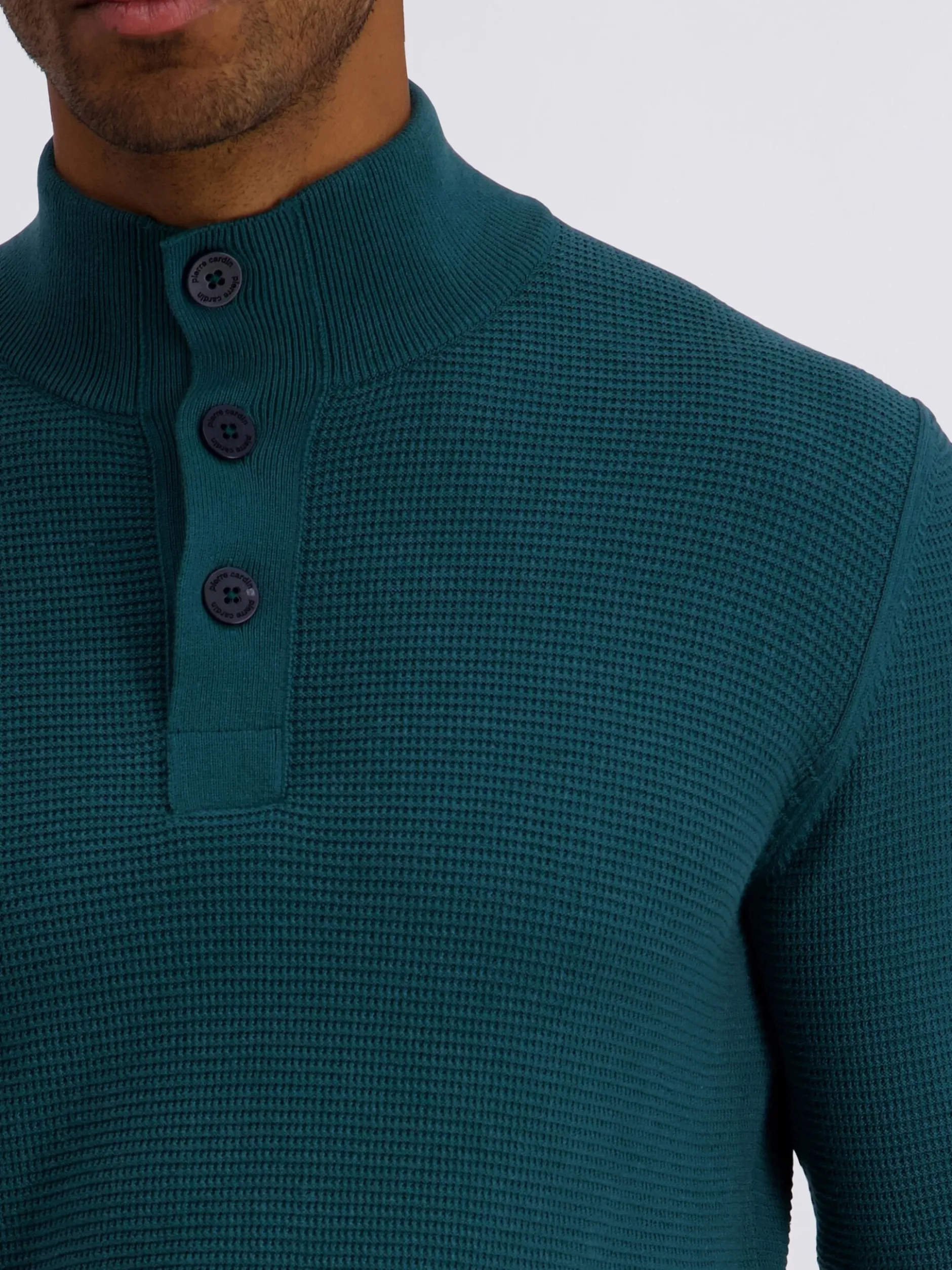 Pierre Cardin Herren Strickpullover in grün