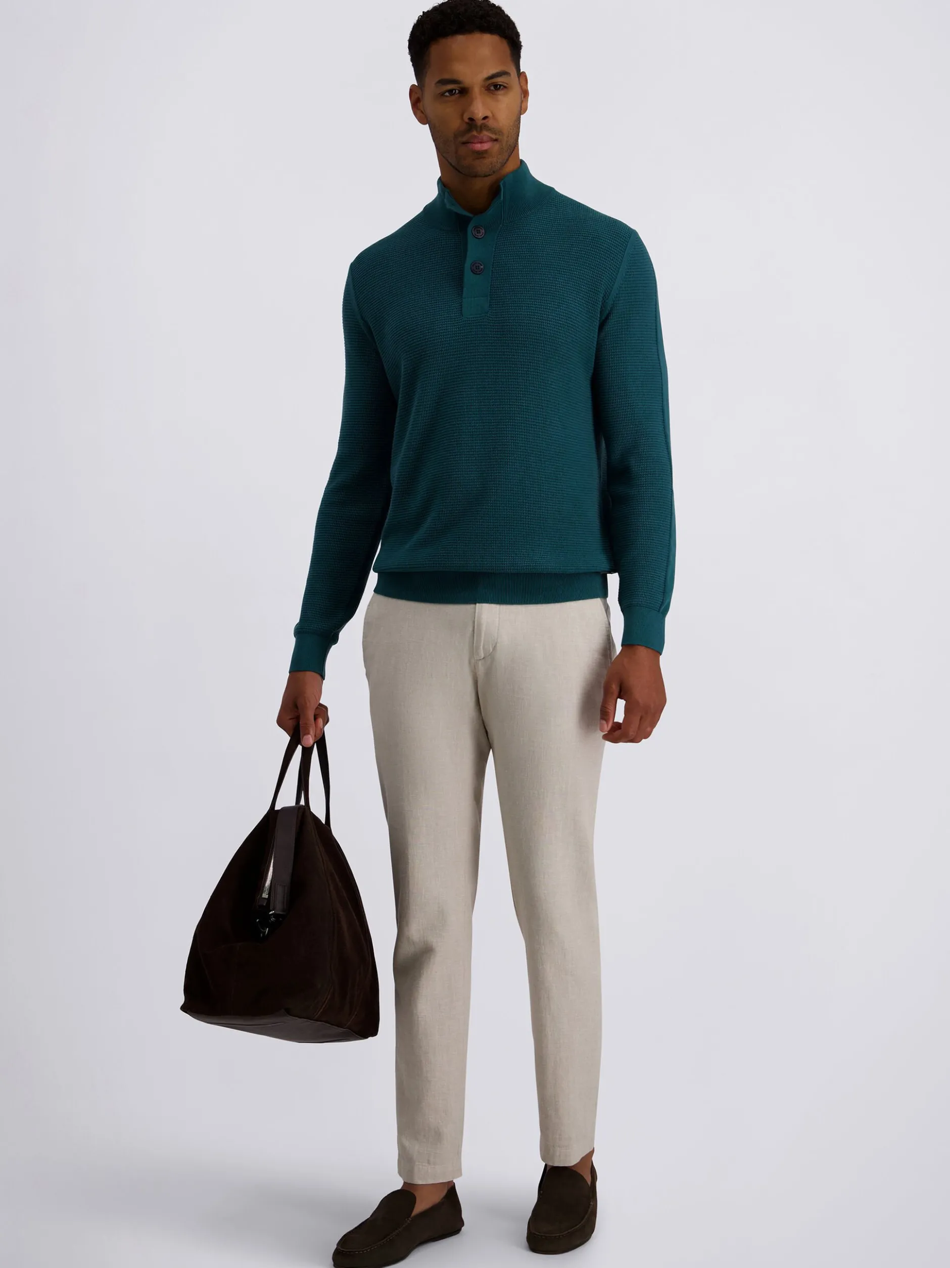 Pierre Cardin Herren Strickpullover in grün