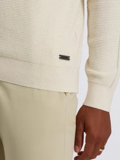 Pierre Cardin Herren Strickpullover in weiß