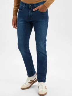 Pierre Cardin Herren Tapered Fit Jeans - Lyon in dark stone