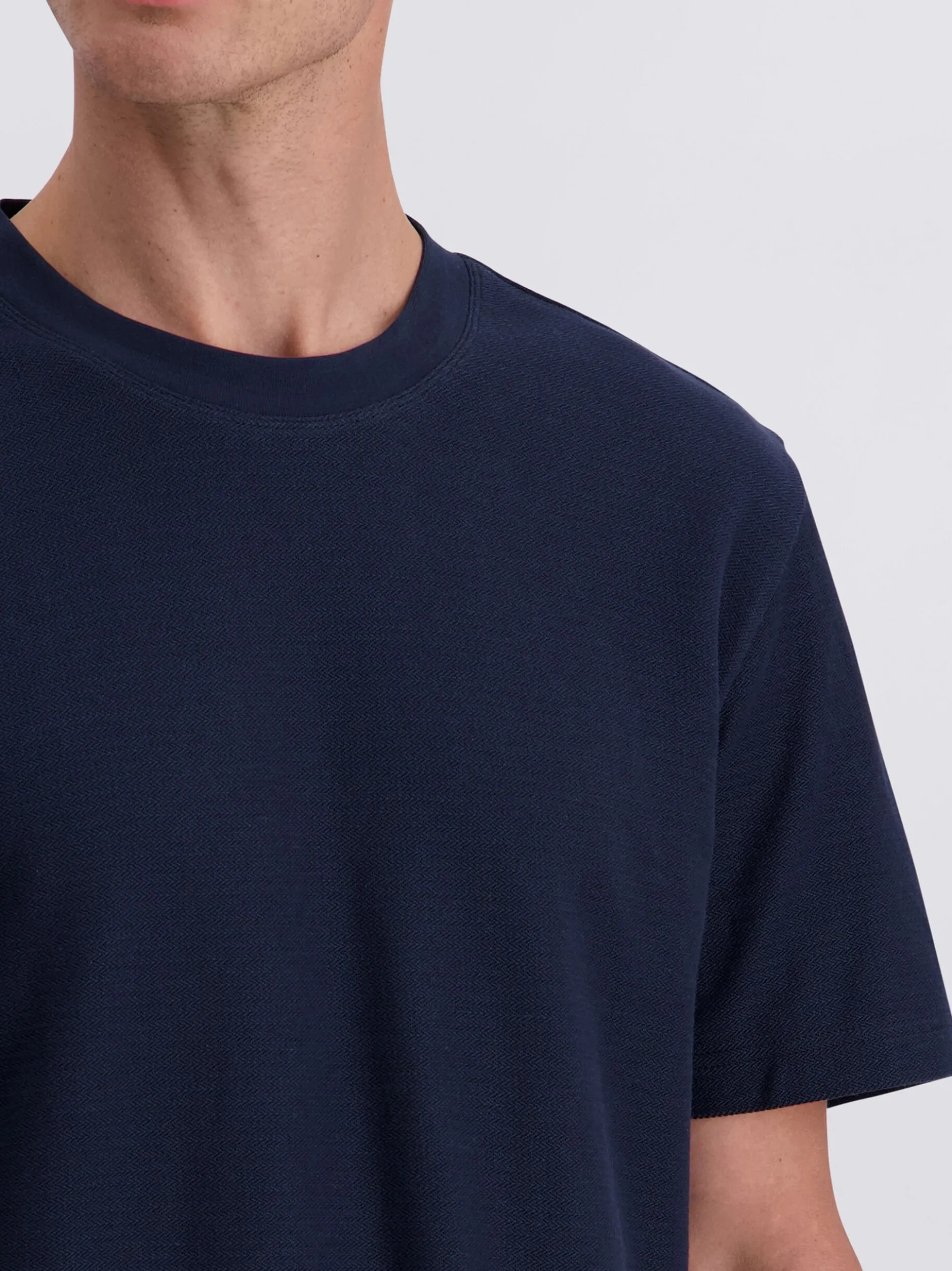 Pierre Cardin Herren T-Shirt in marine - Ärmel: kurzarm