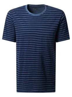 Pierre Cardin Herren T-Shirt in blau - Ärmel: kurzarm
