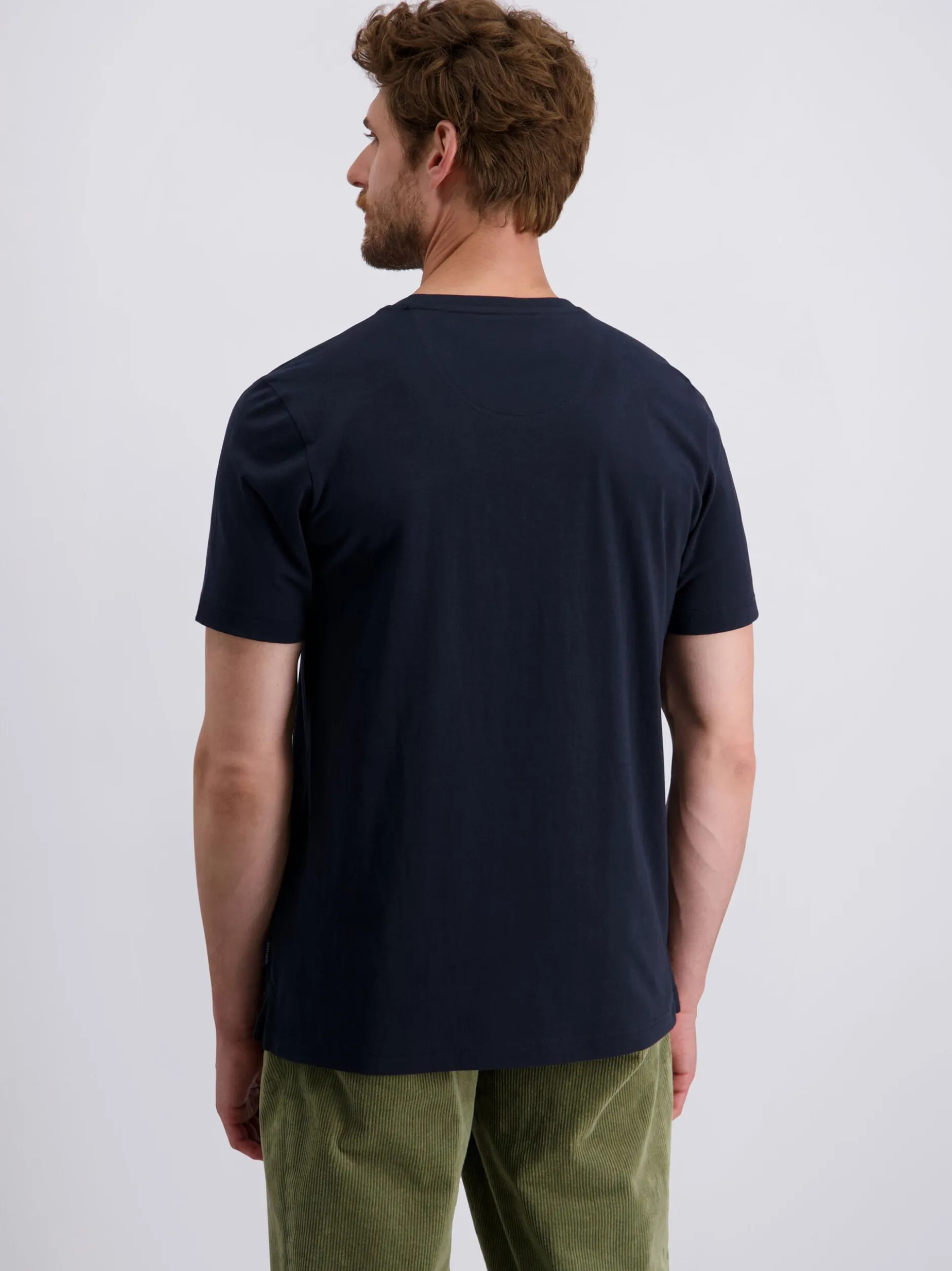 Pierre Cardin Herren T-Shirt in blau - Ärmel: kurzarm