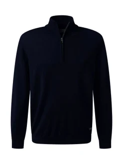 Pierre Cardin Herren Wollpullover in marine