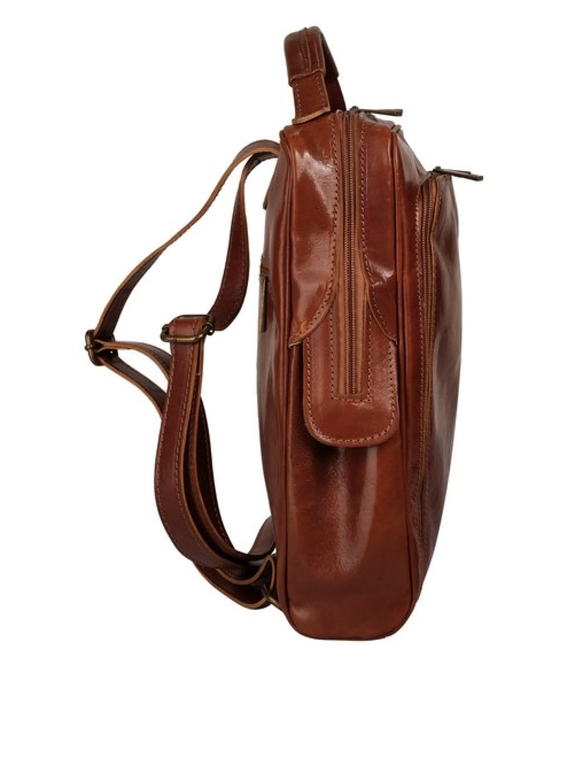 piké Damen Rucksack in cognac