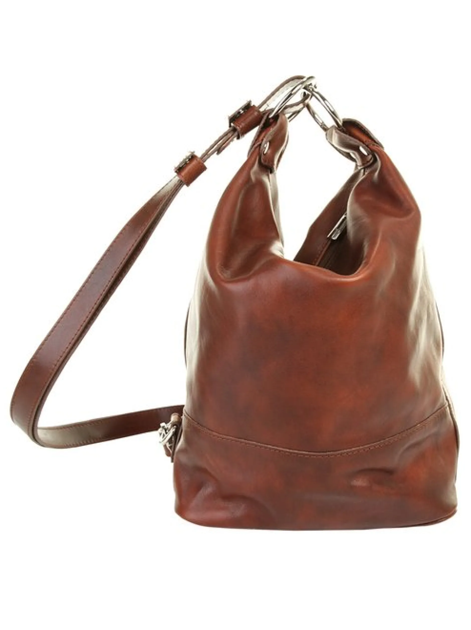 piké Damen Rucksack-Shopper in braun