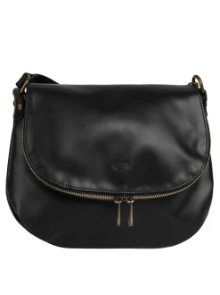 piké Damen Umhängetasche in schwarz
