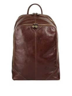 piké Unisex Cityrucksack in braun