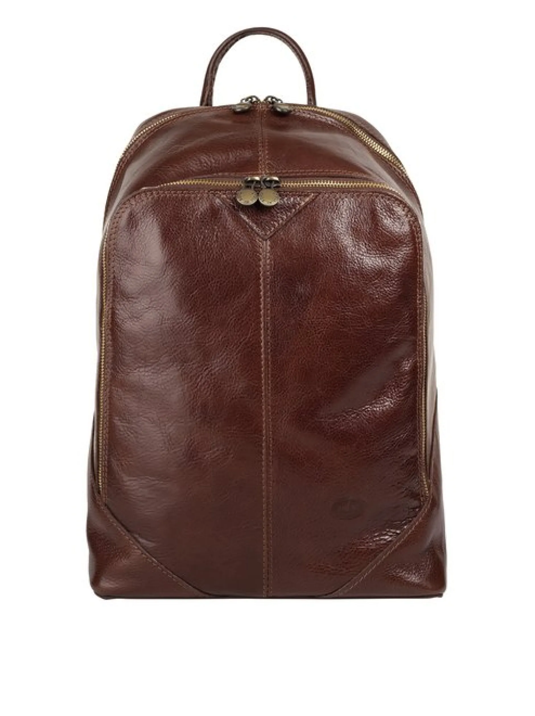 piké Unisex Cityrucksack in braun