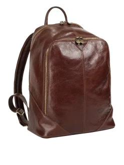 piké Unisex Cityrucksack in braun