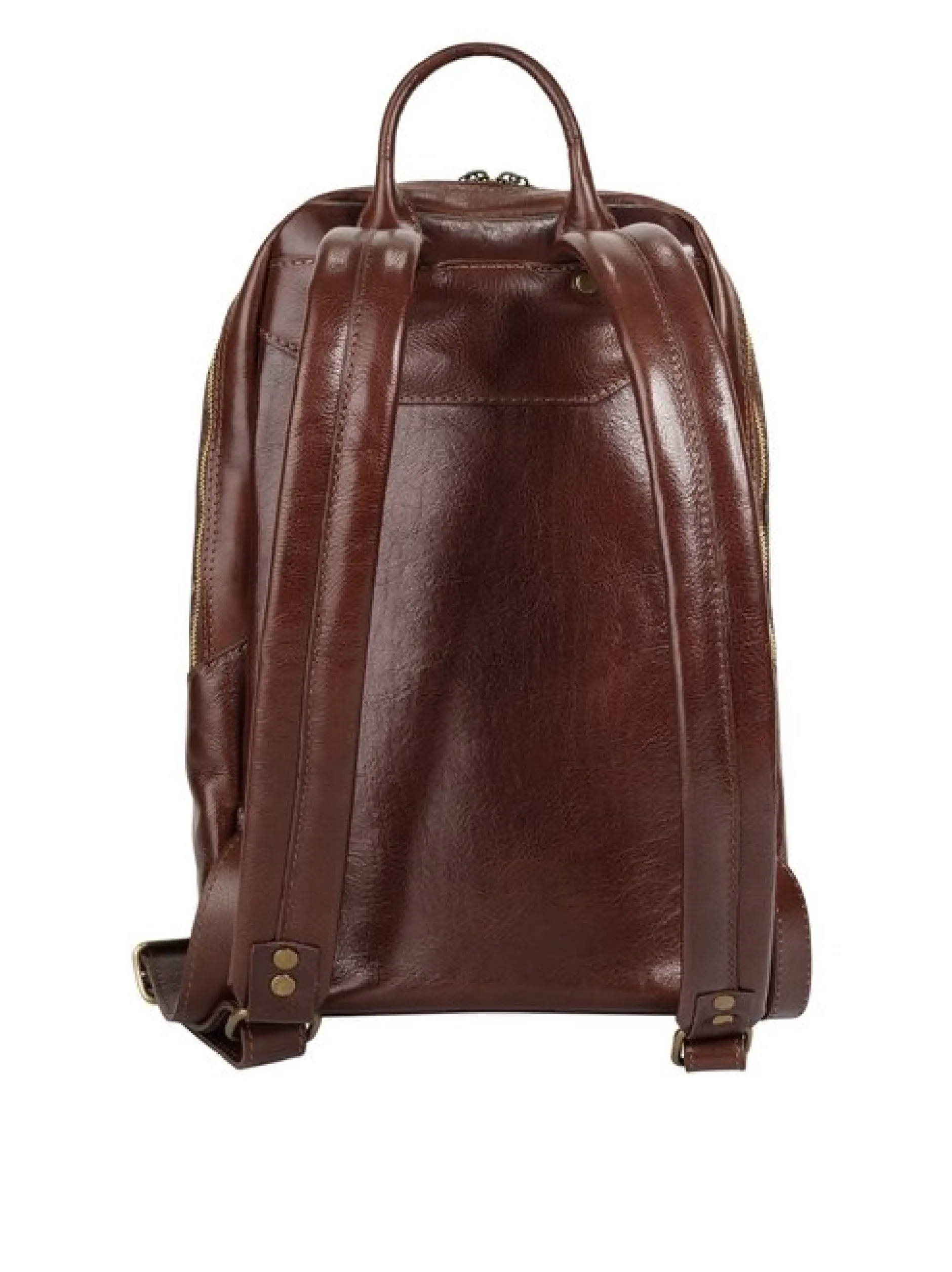 piké Unisex Cityrucksack in braun