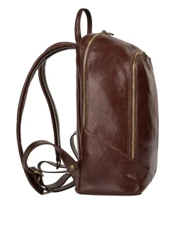piké Unisex Cityrucksack in braun