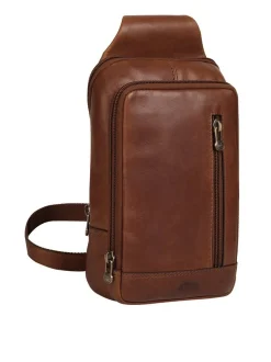 piké Unisex Crossover Bag in braun