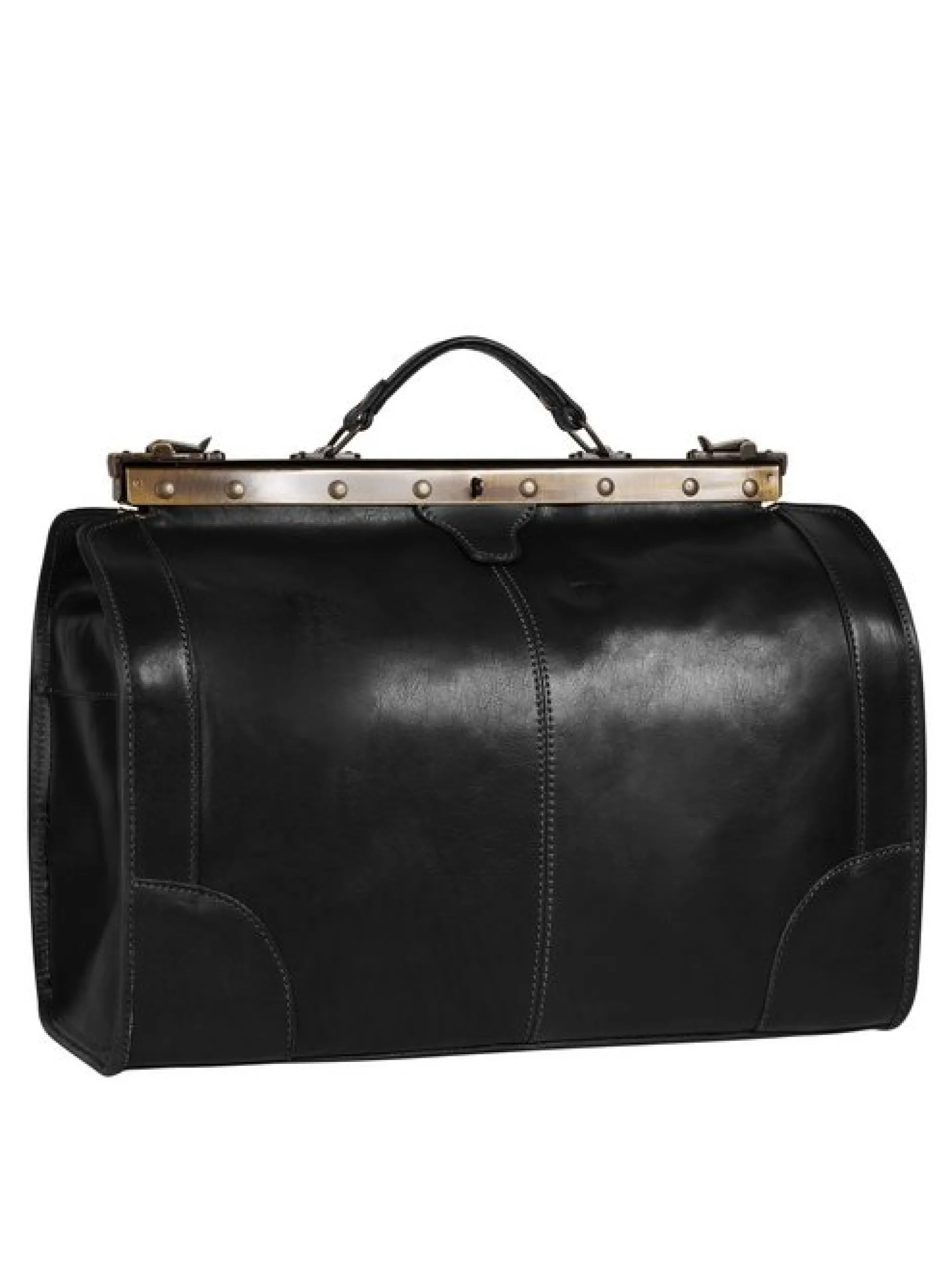 piké Unisex Doktortasche / Reisetasche in schwarz