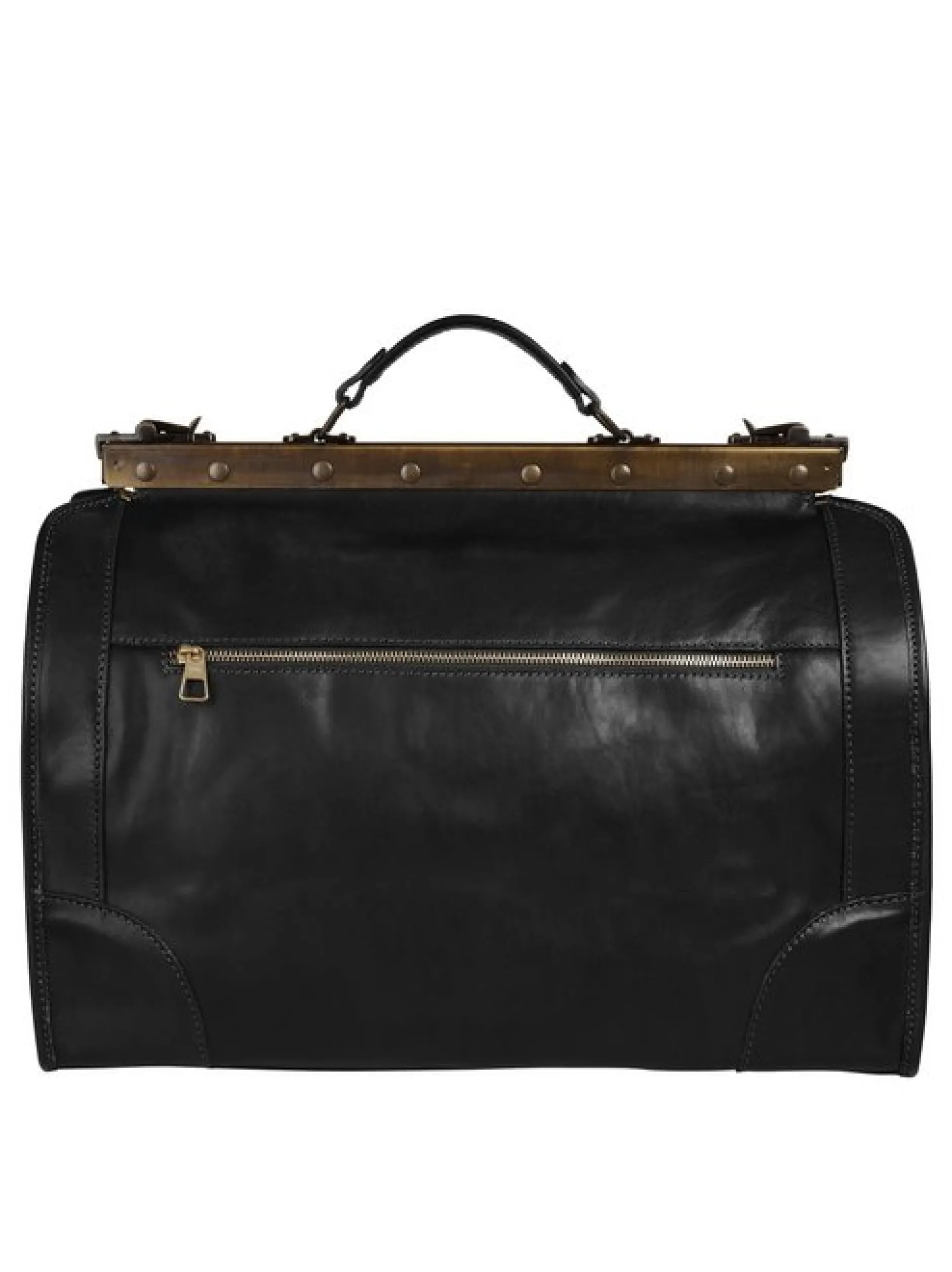 piké Unisex Doktortasche / Reisetasche in schwarz