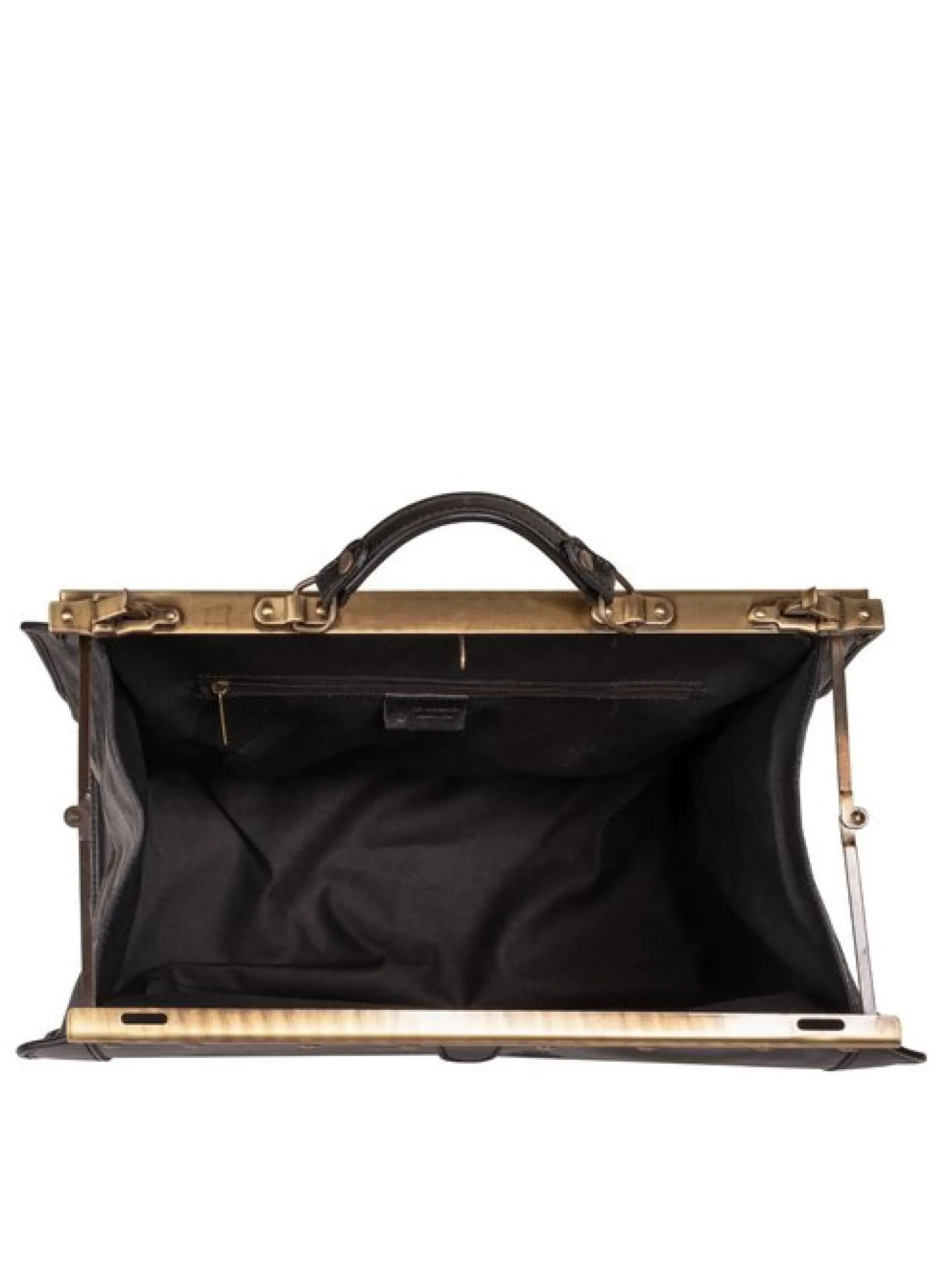 piké Unisex Doktortasche / Reisetasche in schwarz