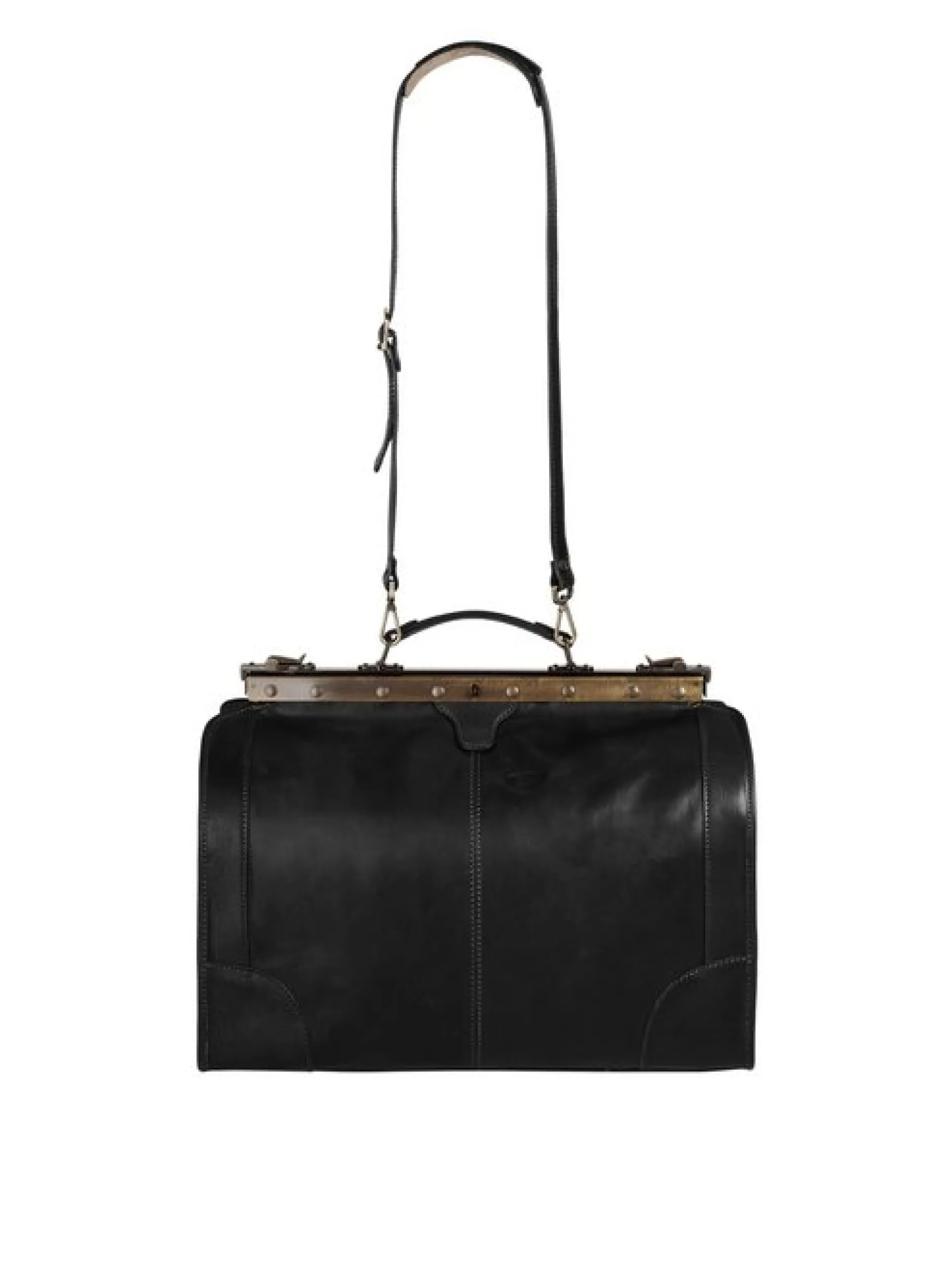 piké Unisex Doktortasche / Reisetasche in schwarz