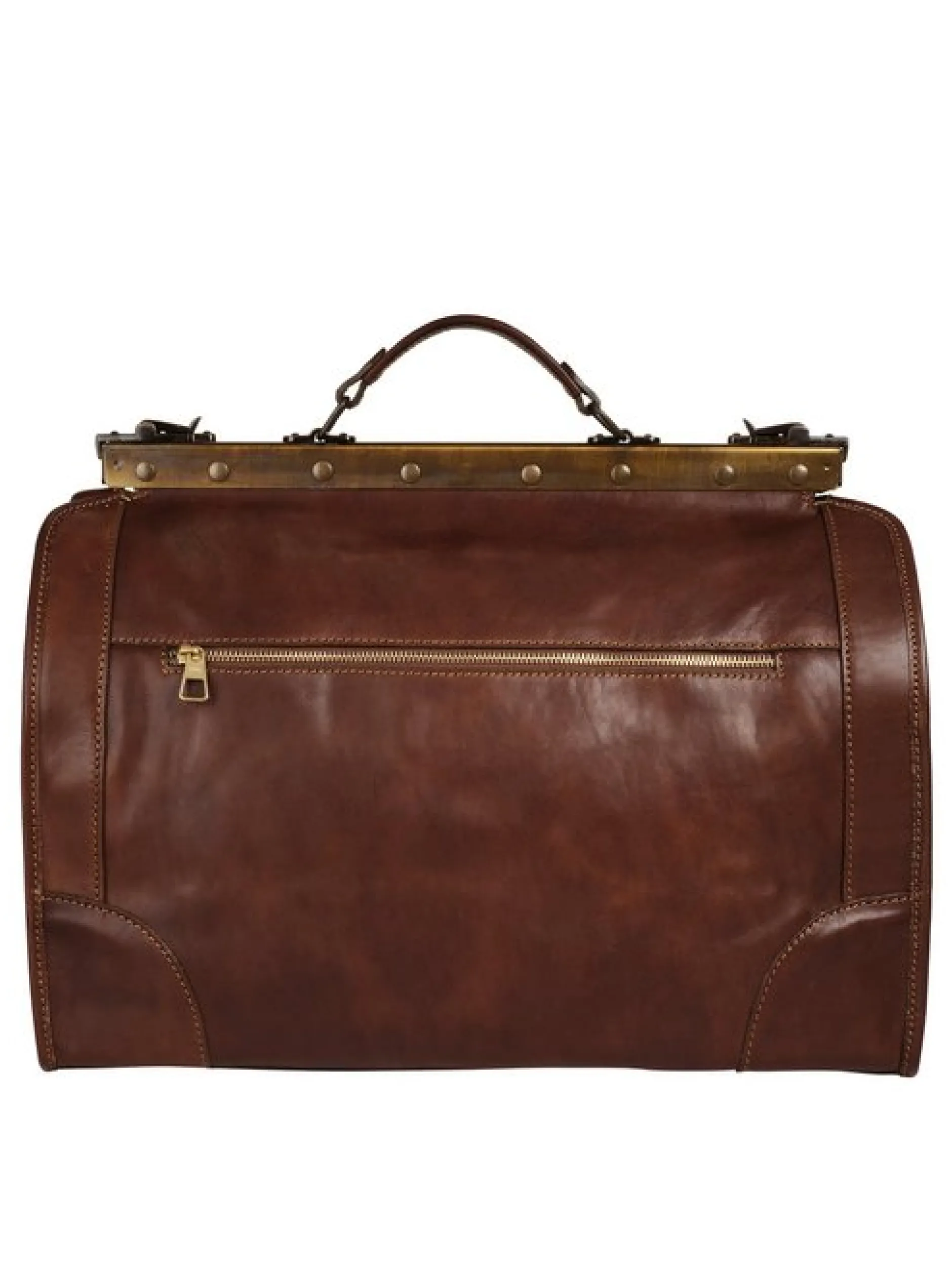 piké Unisex Doktortasche / Reisetasche in braun