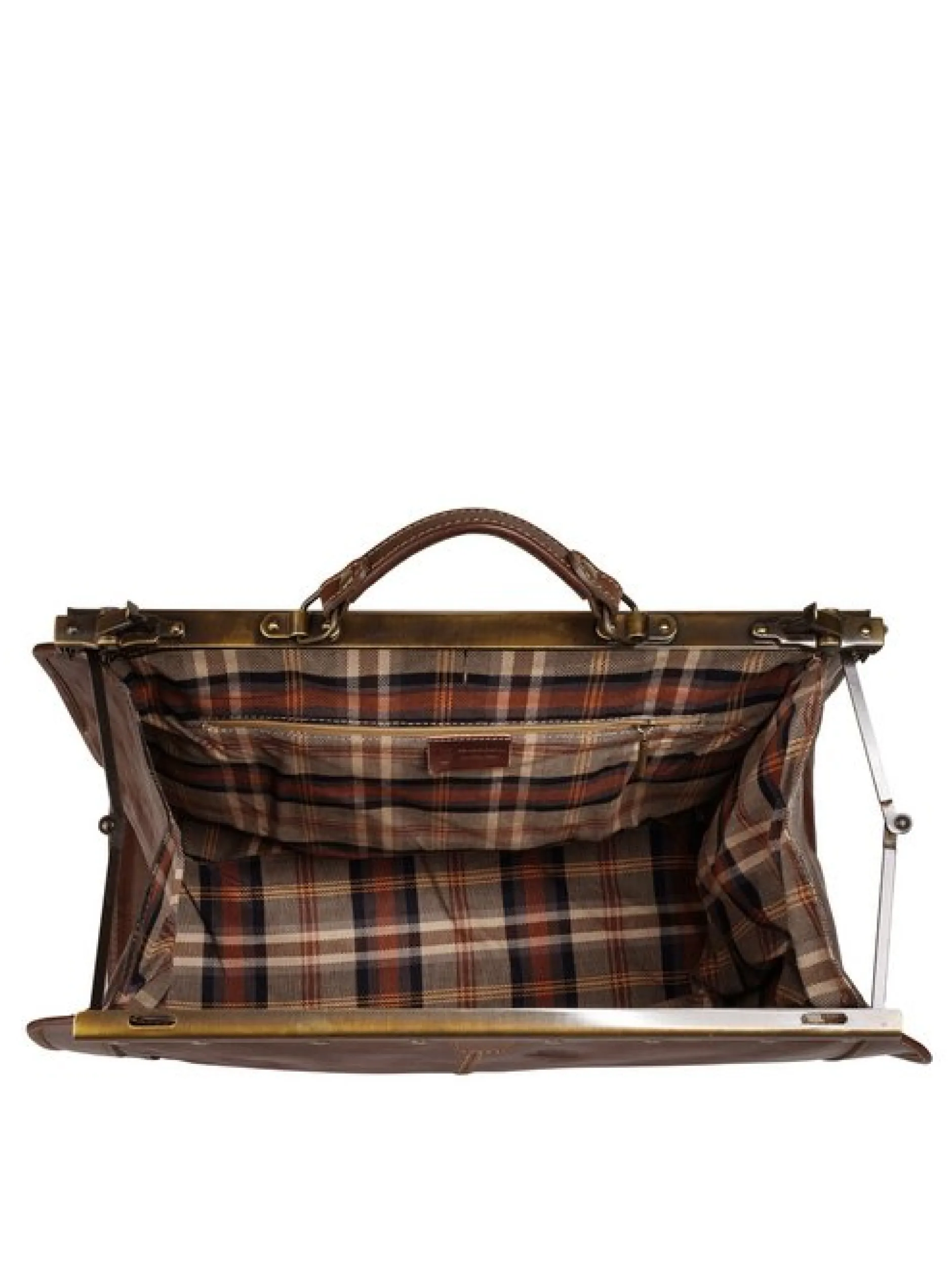 piké Unisex Doktortasche / Reisetasche in braun