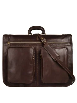 piké Unisex Kleidersack in braun