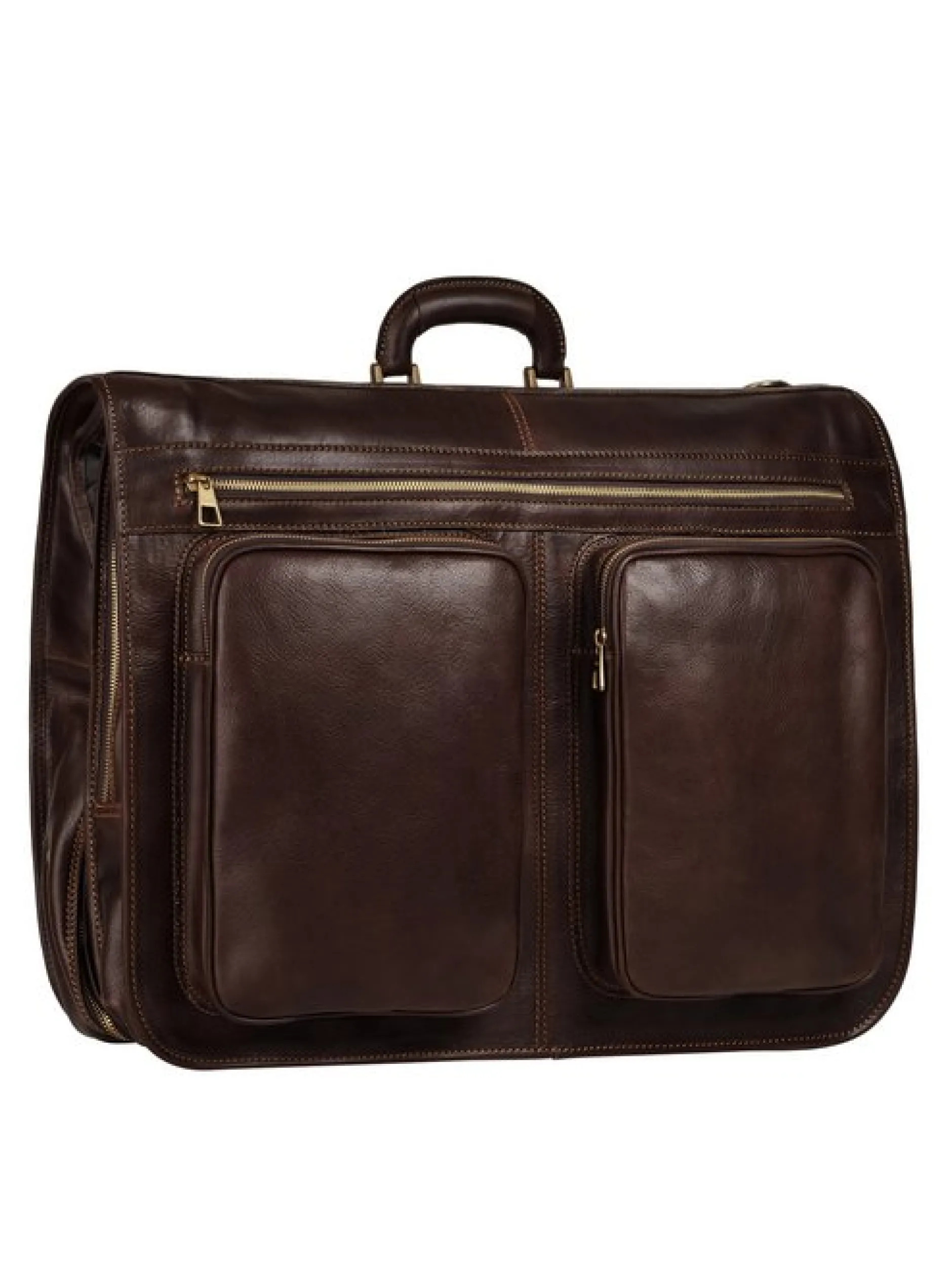 piké Unisex Kleidersack in braun