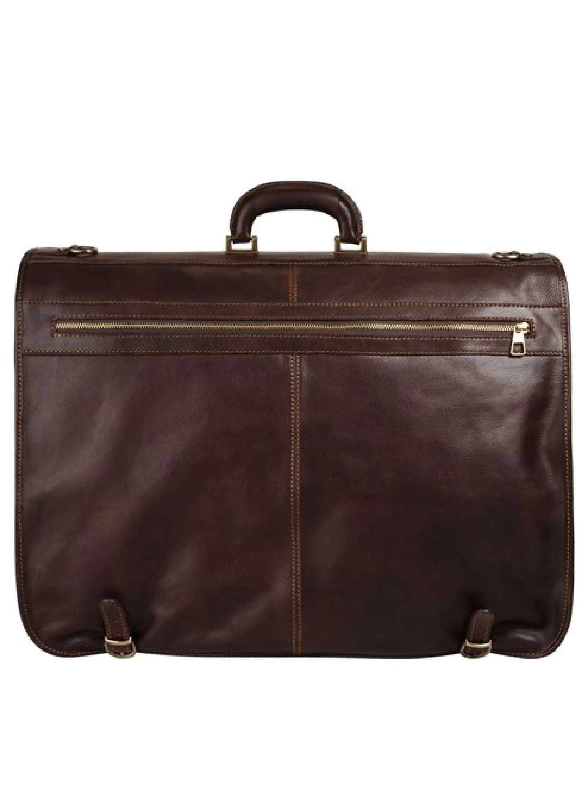piké Unisex Kleidersack in braun