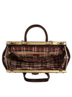 piké Unisex Reisetasche in braun