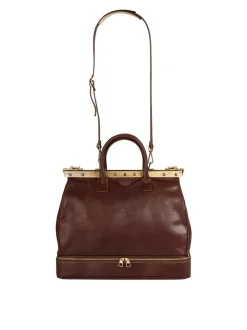 piké Unisex Reisetasche in braun