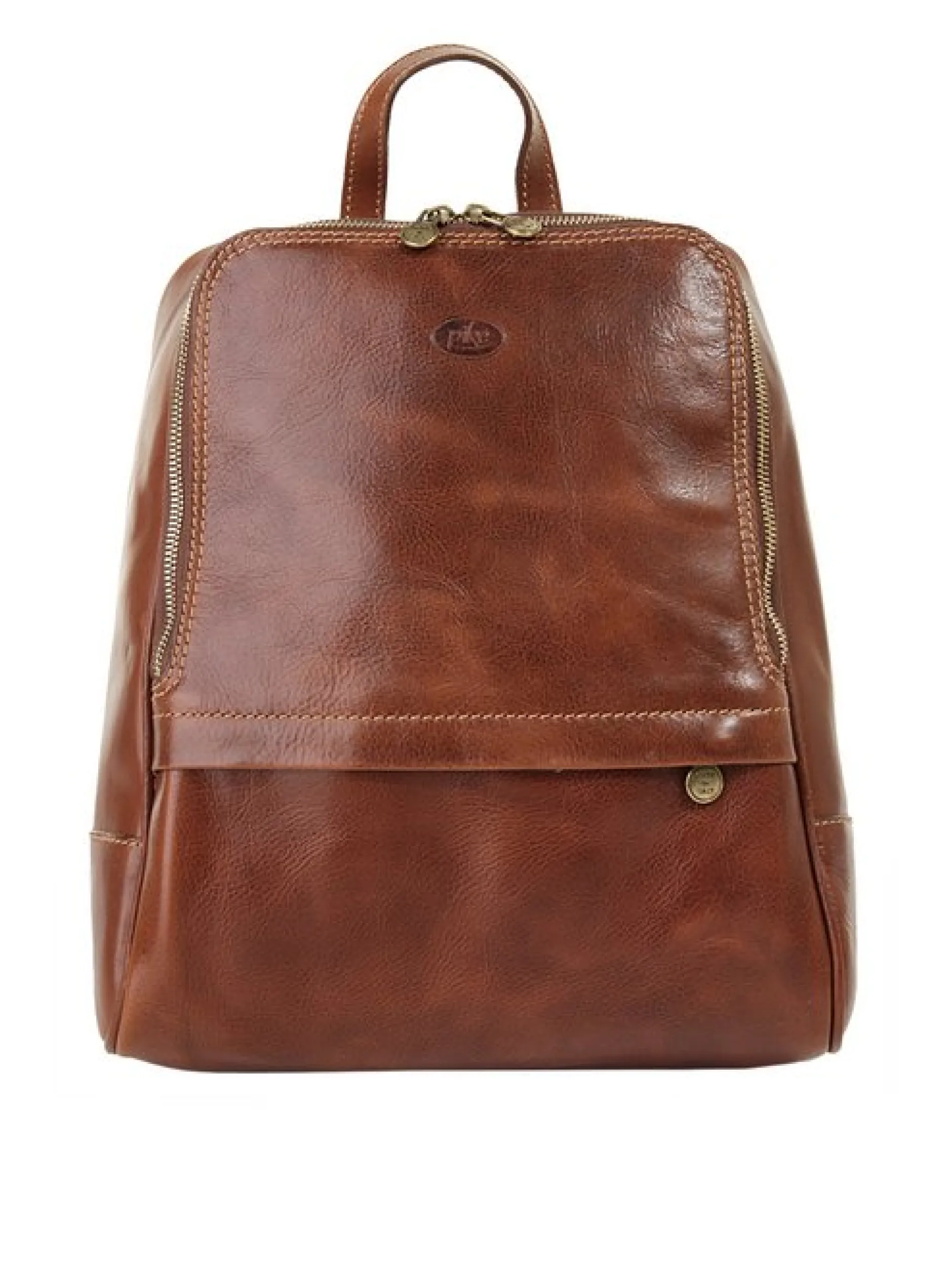 piké Unisex Rucksack in braun
