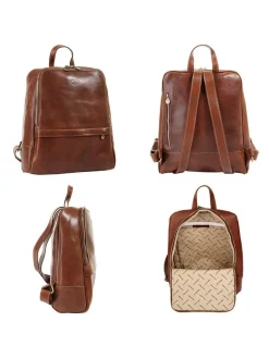 piké Unisex Rucksack in braun