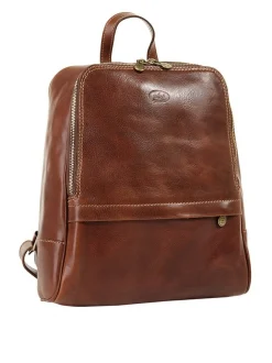 piké Unisex Rucksack in braun